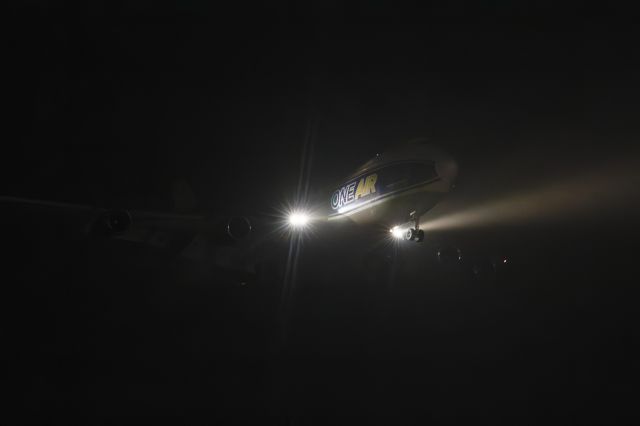 G-ONEF — - Landing at EGNX