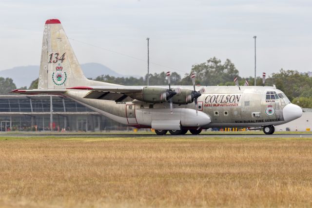 Lockheed C-130 Hercules (N130CG) - Coulson Aviation (N130CG) Lockheed EC-130Q Hercules at Albury Airport