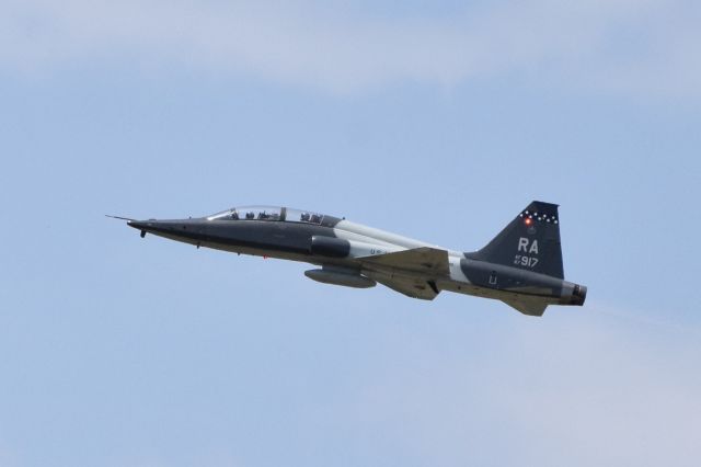 — — - T-38 Talon from Randolph AFB leaving AEX