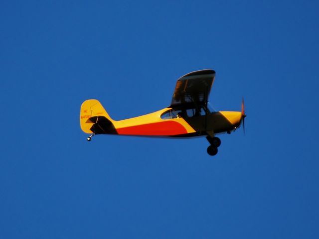 N84589 — - Nice looking Champ flying over Huntersville, NC - 9/26/13