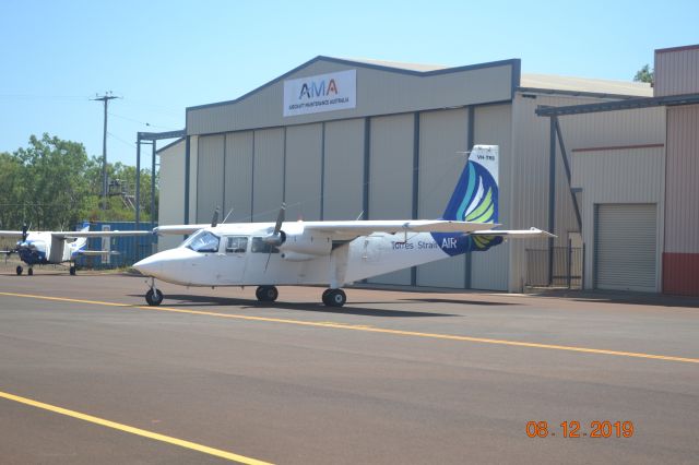 VH-TRS — - Based at Horn Island; in Mareeba for scheduled maintenance.