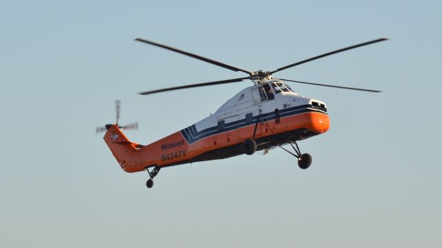 Aerospatiale Dauphin 2 (SA-365C) (N4247V) - Midwest Truxton International Sikorsky S-58JT