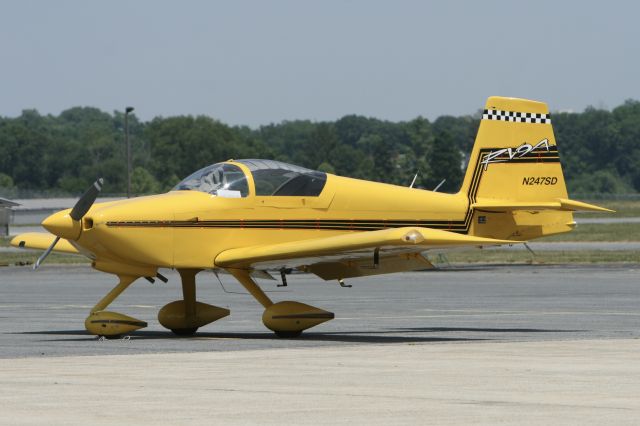 Vans RV-9 (N247SD) - June 2, 2023 - arrived Frederick from Hagerstown 