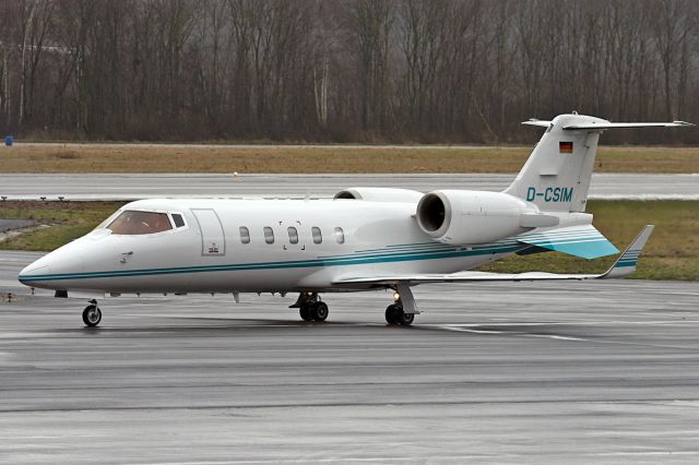 Learjet 60 (D-CSIM) - TEFAF MAASTRICHT MARCH 2010!