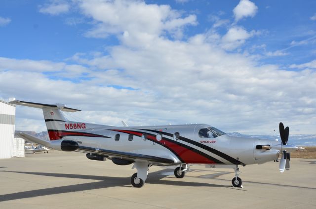 Pilatus PC-12 (N58NG) - New Pilatus for Pilatus.