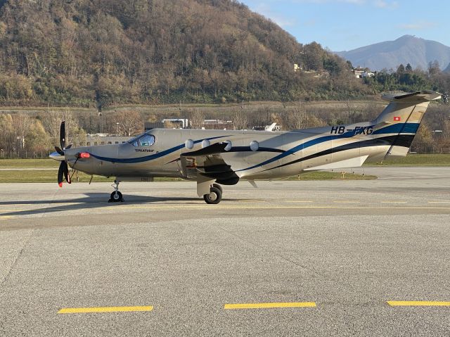 Pilatus PC-12 (HB-FXG) - No location as per request of the aircraft owner. 27 NOV 2020. 