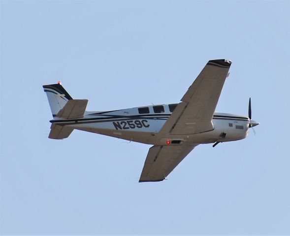 Beechcraft Bonanza (36) Turbo (N259C) - A beautiful October Sunday morning, Oct. 4, 2020, 0949.  Or it would be if it weren't for the three planes that are flying around my house making intentional loud disruptive noise. We don't know who is flying this plane, leased from McKenzie Leasing of Kerrville, TX. But I've already got 4 other photos on FA so he must figure he has nothing to lose. Don't move to Kerr County, Texas, there is no Rule of Law here. 