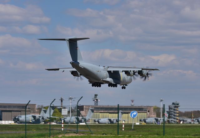 AIRBUS A-400M Atlas (GAF5412) - 10.04.2023 Fliegerhorst Wunstorf ETNW