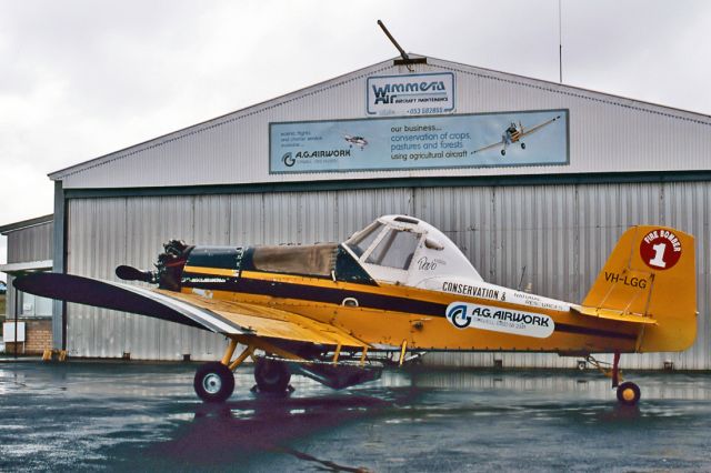 Eurocopter EC-120 Colibri (VH-LGG) - A.G. AIRWORK - AYRES S2R - REG VH-LGG (CN 1799R) - STAWELL AIRPORT VIC. AUSTRALIA - YSWL 23/9/1995