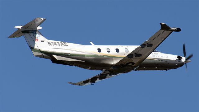 Pilatus PC-12 (N743AE)