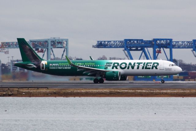 Airbus A321neo (N603FR) - Frederick the Bald Eagle