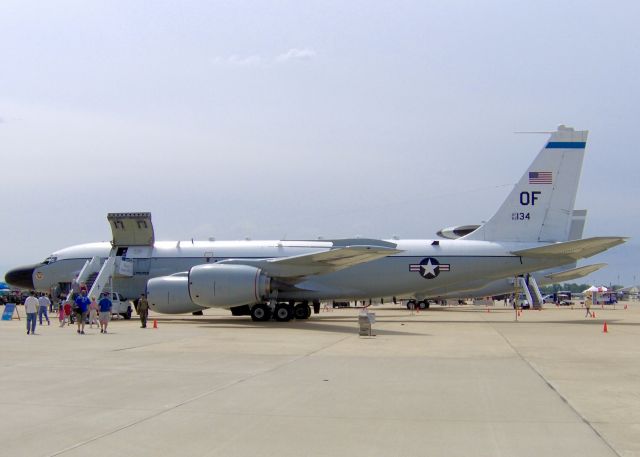 Boeing RC-135 (62-4134) - At Barksdale Air Force Base.