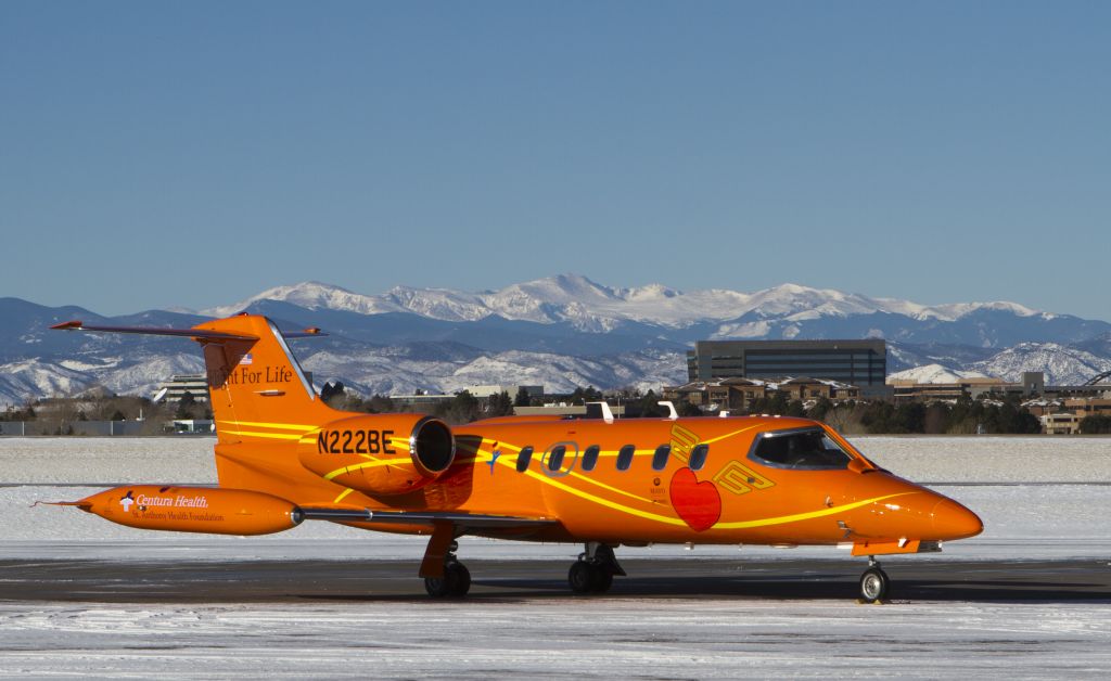 Learjet 35 (N222BE)