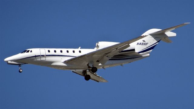 Cessna Citation X (N48HF) - N48HFbr /AIR FORWARD LLC · PLYMOUTH MIbr /Cessna Citation X (twin-jet) (C750/L)br /18-Jun-2015 C750/L University Park (KUNV) San Jose Intl (KSJC) 14:52 EDT 16:50 PDT 4:58