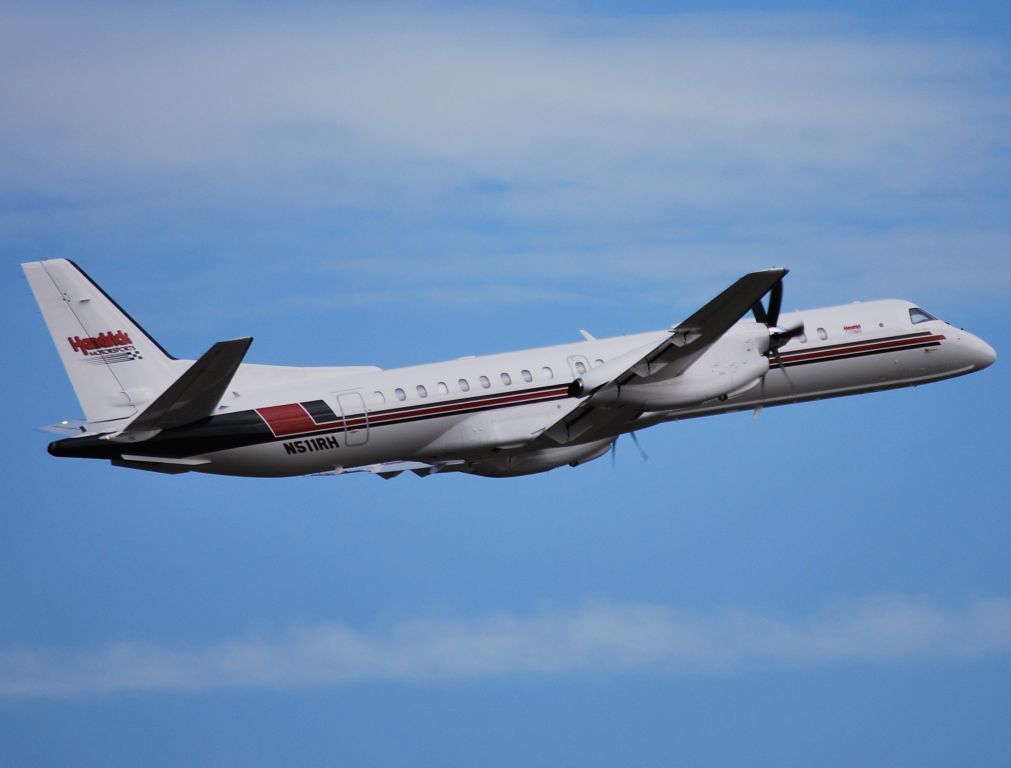 Saab 2000 (N511RH) - HENDRICK MOTORSPORTS LLC / Departing 20 for New Hampshire KJQF - 9/16/10