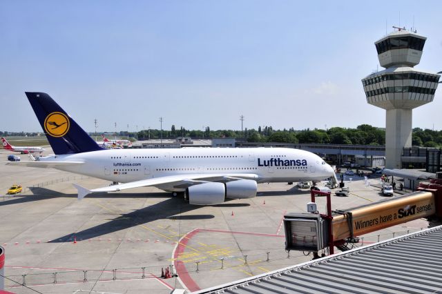 Airbus A380-800 (D-AIMI) - Baptism of the Lufthansa A380 "Berlin" in EDDT