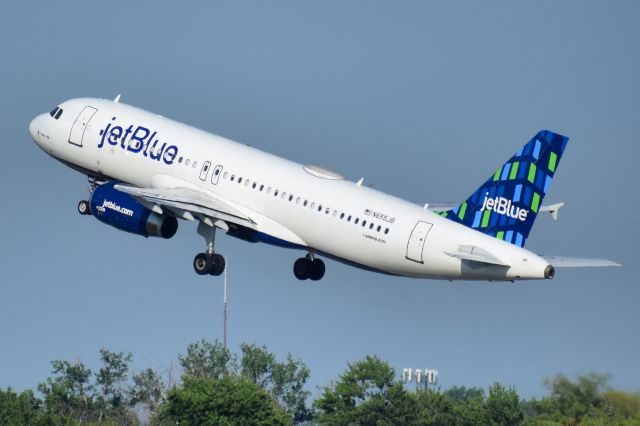 Airbus A320 (N655JB) - "Blue 100"br /- 100th Airbus A320 delivered to JetBlue