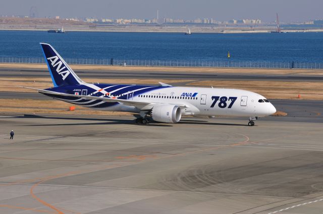 Boeing 787-8 (JA802A) - 2012/1/9