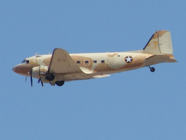 Douglas DC-3 (N53ST) - CAF C47 3-2-2013 @ Phoenix Gateway