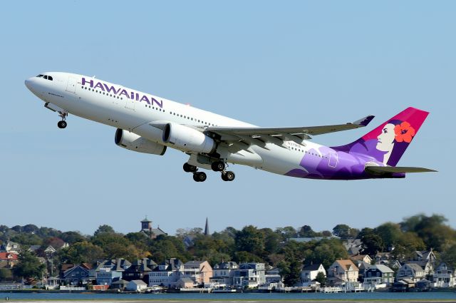 Airbus A330-200 (N379HA) - 'Hawaiian 89' departing back to Honolulu