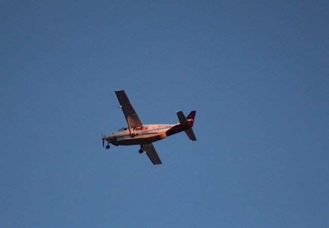 Cessna Caravan (N774FE) - 011714 take-off from Omaha enroute to North Platte