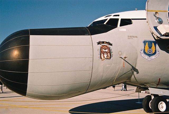 81-0892 — - Radar doom on USAF C-18B on display at the Edwards AFB Open House and Air Show 10-18-1997