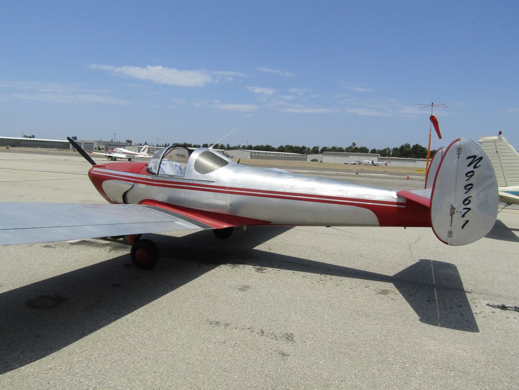 ERCO Ercoupe (N99671) - On the ramp