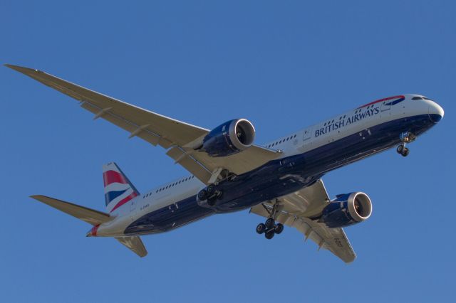 Boeing 787-9 Dreamliner (G-ZBKB) - Recently started service - Heathrow to San Jose. 