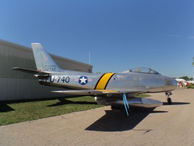 51-2740 — - North American F-86E Sabre