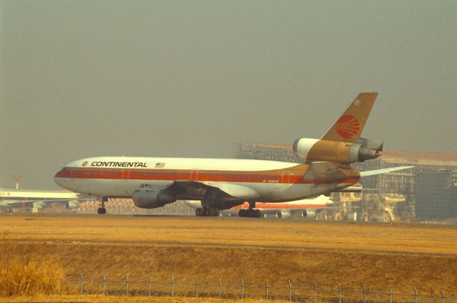 McDonnell Douglas DC-10 (N68043) - Departure at Narita Intl Airport Rwy34 on 1988/02/10