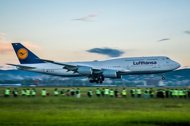 BOEING 747-8 (D-ABYQ) - Spotter Day realizado no SBGR.