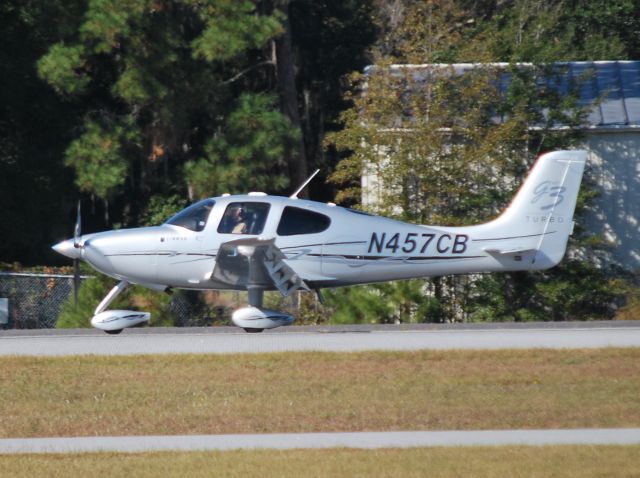 Cirrus SR-22 (N457CB) - 11/23/12