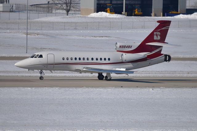 Dassault Falcon 900 (N984BX) - Becks seeds