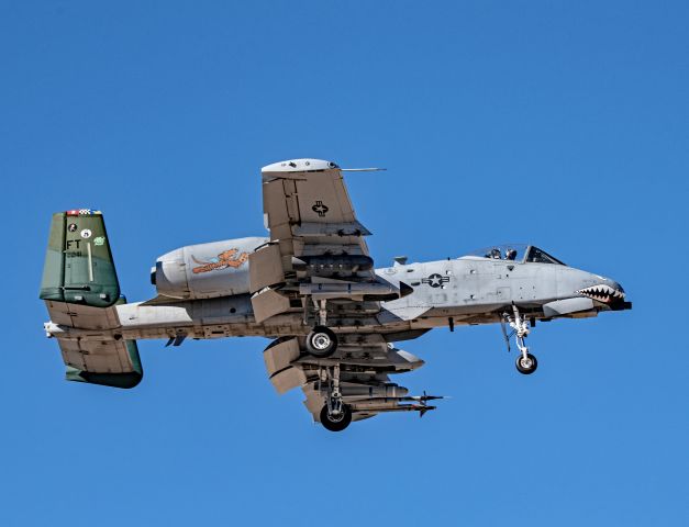 AFR800241 — - A-10C 80-0241 on final at Nellis AFB, NV.