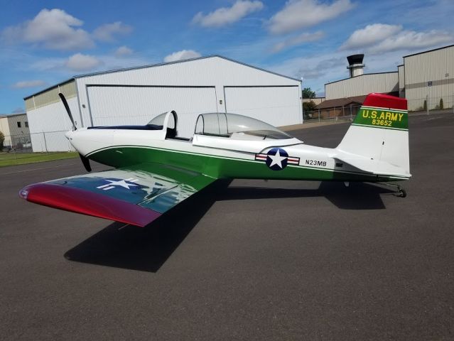 Vans RV-8 (N23MB) - My RV-8 prior to second flight.
