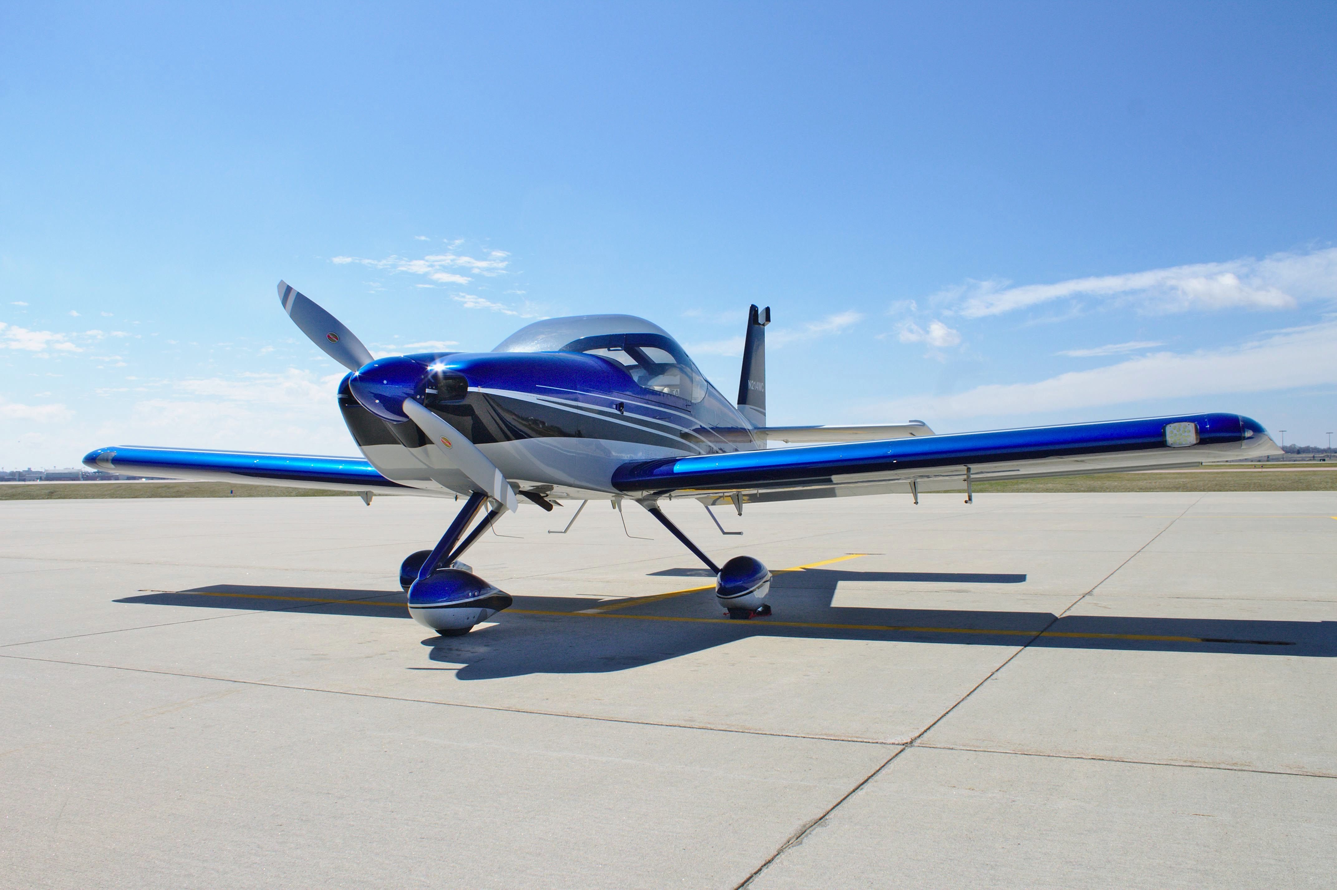 Vans RV-14 (N214WC) - Taken 2019-04-07 on the Maverick Air Center ramp at FSD