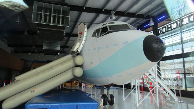 Boeing 737-200 (C-GGOF) - Used as a crew trainer at the New Zealand School of Tourism; ex-WestJet.