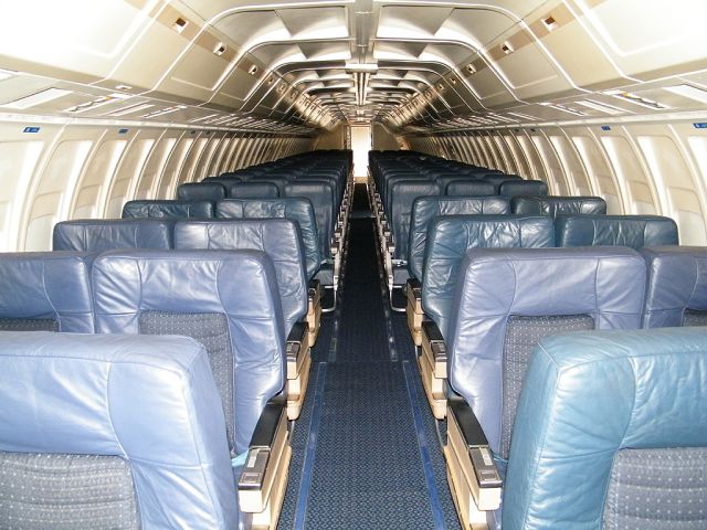 BOEING 727-200 (N727NK) - Interior.  Thanks to the Roush Team!