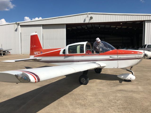 Grumman AA-5 Tiger (N4557S) - A new engine...first flight.  @Fletchair in Texas