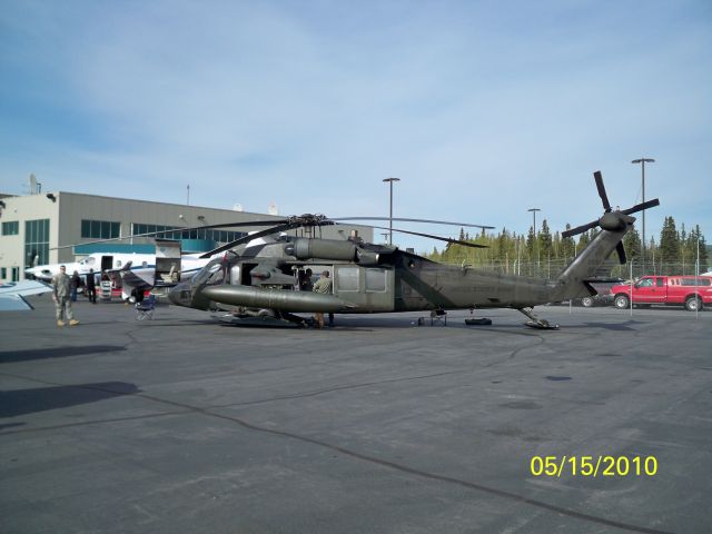 — — - Blackhawk in the static park of the Annual Local Airshow.