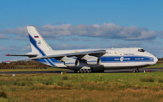 Antonov An-124 Ruslan (RA-82046) - volga-dnepr an124-100 ra-82046 turning off the runway at shannon 23/2/16.