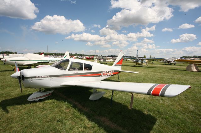 Piper Cherokee (N3349T) - To see more photos from the 2013 EAA Airventure, click here- a rel=nofollow href=http://www.facebook.com/media/set/?set=a.10153121083865078.1073741840.283142505077&type=1&l=dc84cd9463https://www.facebook.com/media/set/?set=a.10153121083865078.1073741840.283142505077&type=1&l=dc84cd9463/a