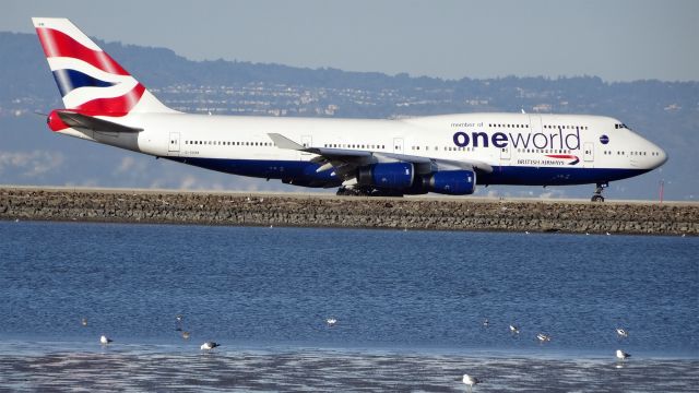 Boeing 747-400 (G-CIVM) - G-CIVM, Age: 17.8 Yearsbr /Boeing 747-400 (quad-jet) (H/B744/L )br /Airline: British Airways, Engines: 4x RR RB.211br /06-Mar-2015 B744/L San Francisco Intl (KSFO) London Heathrow (EGLL / LHR) 16:41 PST 10:27 GMT (+1) 9:46