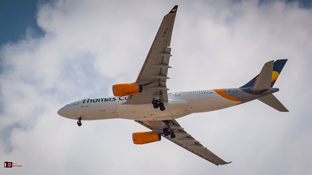 Airbus A330-300 (G-MLJL) - VERY RARE, THOMAS COOK DIVIDED FROM CUN TO MID