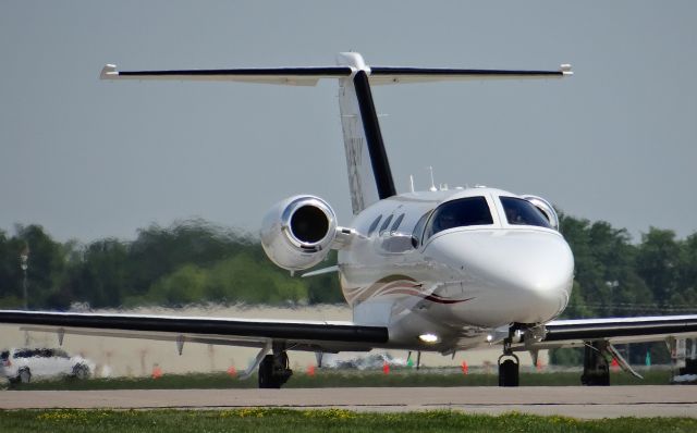 Cessna Citation Mustang (N69AY) - A Cessna Citation Mustang from California taxing out for departure at EAA AirVenture 2015!