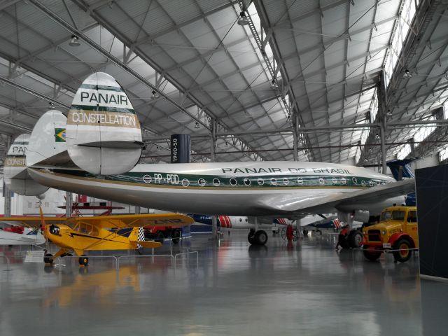 Lockheed EC-121 Constellation (PP-PDD) - Museu da TAM,em São Carlos.