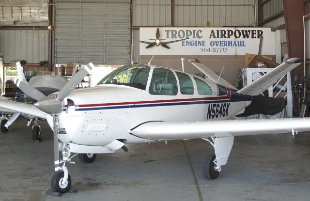 Beechcraft 35 Bonanza (N5646K) - A very nice V-tail Bonanza.