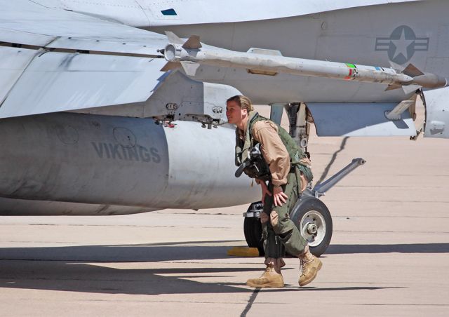 McDonnell Douglas FA-18 Hornet — - Mesa, AZ