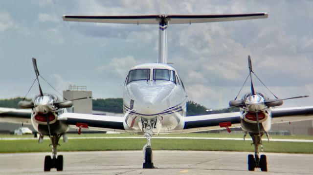 Beechcraft Super King Air 200 (N47RM) - A B200GT, N47RM, during it’s couple day stay at KHUF. br /br /This aircraft is a 2009 Beechcraft King Air 200GT, SN BY-99, privately owned. 9/12/22.