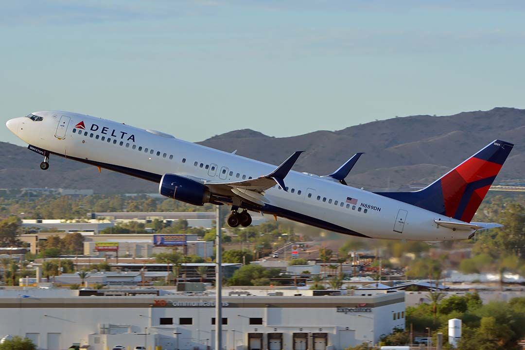 Boeing 737-900 (N889DN) - Delta Boeing 737-900ER(W) N889DN at Phoenix Sky Harbor on August 25, 2018. 